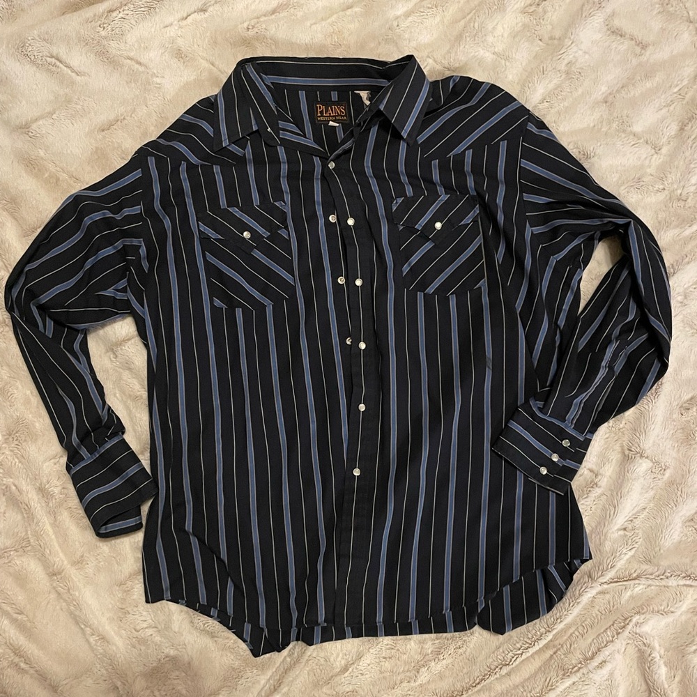 Plains Western Wear Pearl Snap
